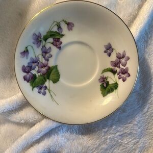 Avon 1991 Vintage Collectible February Violet Saucer Only